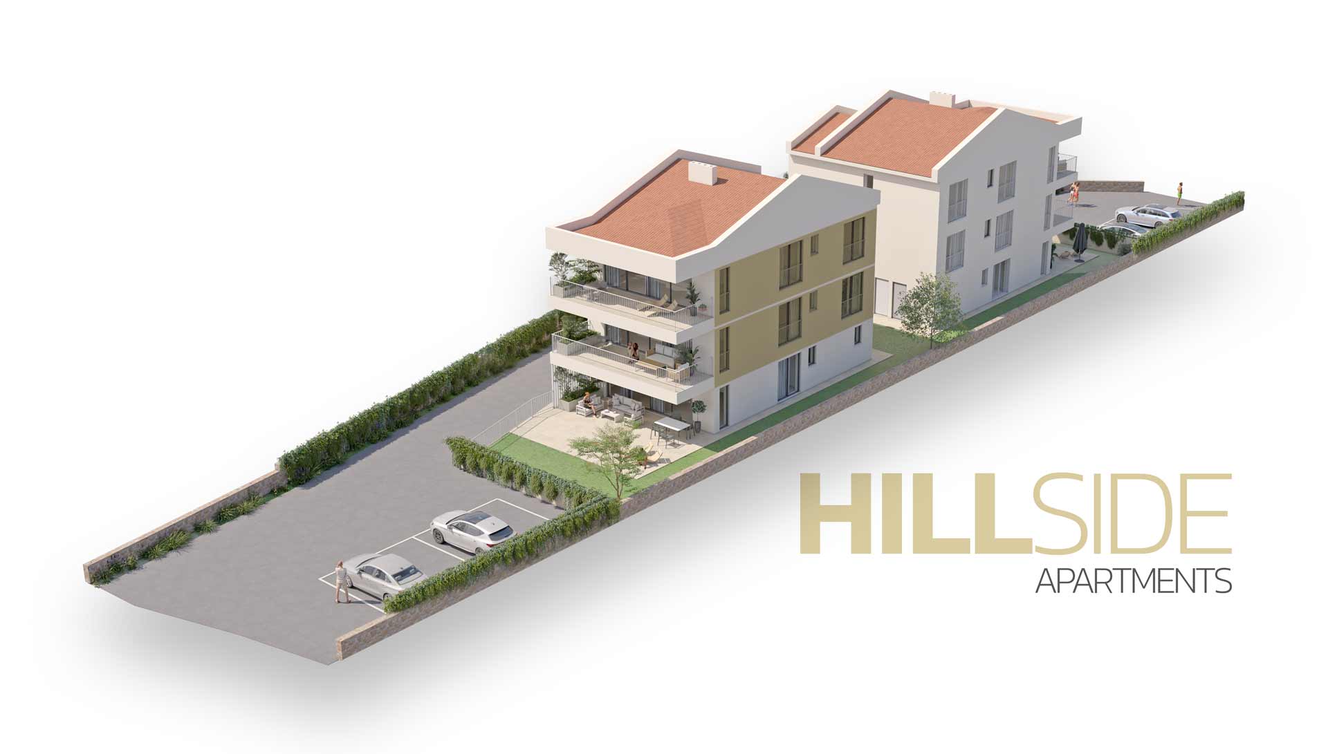 Hillside Apartments auf Insel Rab in Kroatien